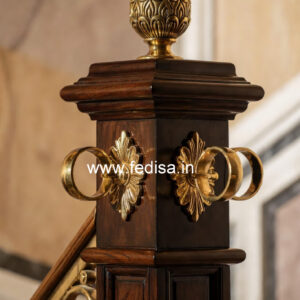 Stylish Staircase Railings For Small House Design No-33077
