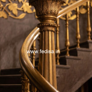 Modern Stair Railing Design With Steel No-33527