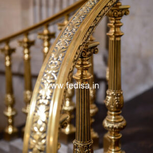 Indian Balcony Design With Modern Railings No-33633