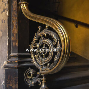 Best Balcony Design India With Steel Railings No-33656