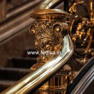 Balcony Design India With Modern Steel Railings No-33662