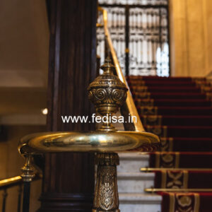 Ghar Exterior Balcony Design With Railings No-33683