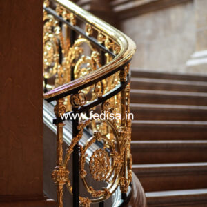 Stylish Indian Balcony Design With Railings No-33685