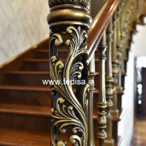 Modern Glass Railing Design No-34038