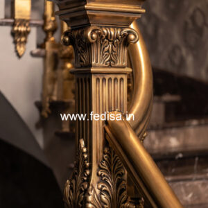 Stylish Balcony Railing Design With Glass And Steel No-34241