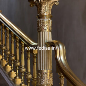 Modern Staircase Railing Design For Luxury Homes No-34251