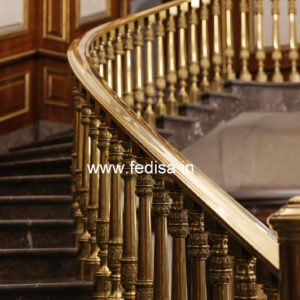 Modern Stair Railing Design With Steel No-34259