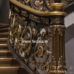 Modern Steel Railing Design For Ghar No-34375