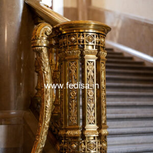 Stylish Exterior Railing Design India No-34382