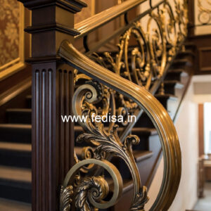 Stylish Railing Design For Indian Apartments No-34397