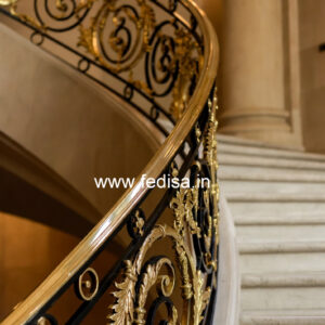 Modern Staircase Railing Designs India No-34649