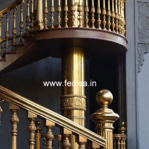 Ghar Exterior Railing Design India No-34741