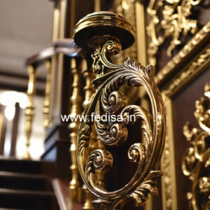 Modern Balcony Design With Stylish Railings India No-34828