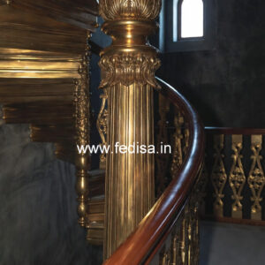 Modern Staircase Designs With Railings No-35034