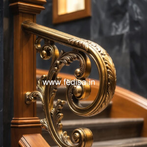 Elegant Staircase Railing Ideas For Home Decor No-35100