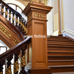 Modern Balcony Design With Stylish Steel Railings No-35121