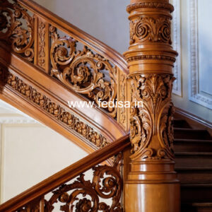 Stylish Staircase Railings For Small House Design No-35142