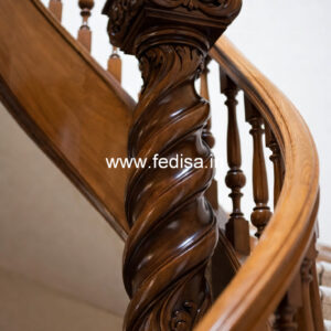 Wooden And Steel Railing Design Combination Ideas No-35336