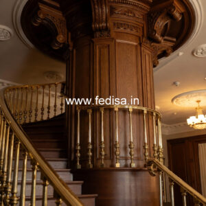 Classy Stair Railing Designs No-35357