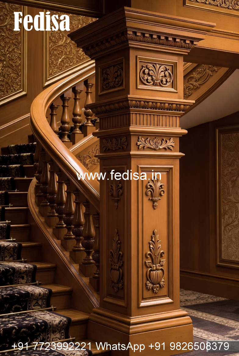 Stylish Indian Exterior Railings No-35514