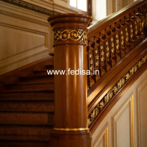 Modern Stair Railing Design With Steel No-35592