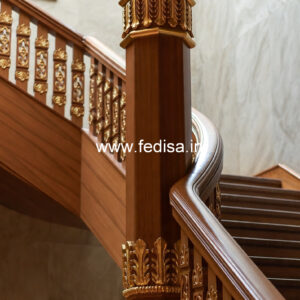 Modern Staircase Designs With Railings No-36367