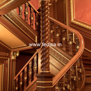 Elegant Exterior Designs With Railings No-36388