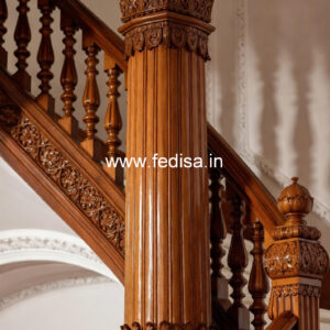 Elegant Staircase Railings For Small House No-36410