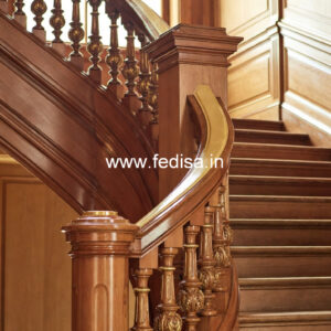 Modern Balcony Railings With Glass Panels Design No-36434