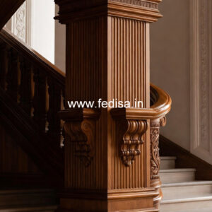 Stylish Staircase Railings For Small House Design No-36475