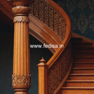 Wooden And Steel Railing Design Combination Ideas No-36669