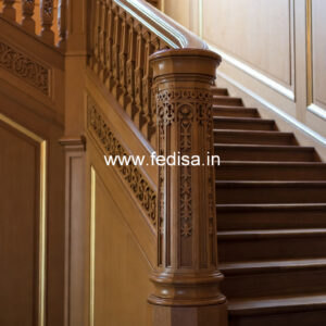Modern Staircase Railing Design For Luxury Homes No-36917