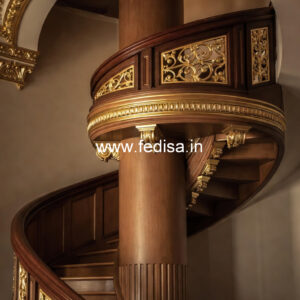 Balcony Design India With Modern Steel Railings No-37060