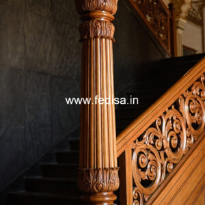 Modern Ghar Exterior Railings No-37221