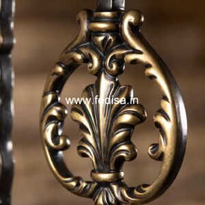 Stylish Railing Design India Homes No-37776