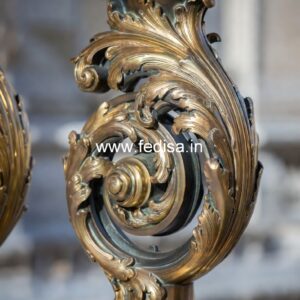 Modern Steel Balcony Designs No-38835