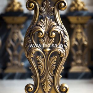 Modern Balcony Railings With Glass Panels Design No-39832