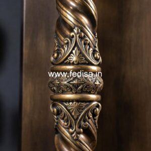 Stylish Balcony Railing Design With Glass And Steel No-40305