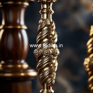 Stylish Indian Balcony Design With Railings No-40481