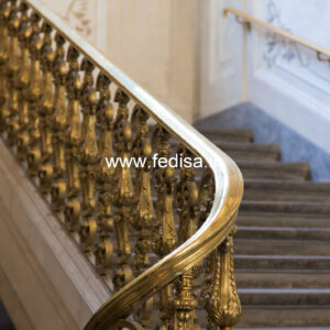 Stylish Railing Design For Duplex House India No-28028