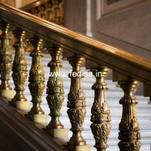 Modern Balcony Railings With Glass Panels Design No-28305