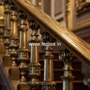 Elegant Exterior Balcony Railings For Modern Houses No-28456