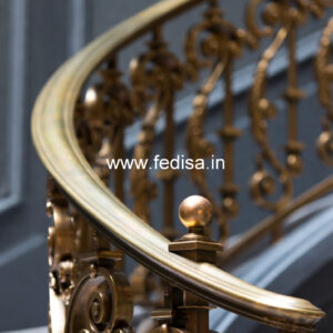 Modern Balcony Railing Design With Glass No-28751