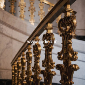 Modern Stair Railing Design With Steel No-28796