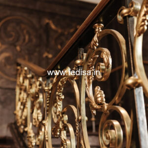 Stylish Staircase Railing Design For Indian Homes No-29168