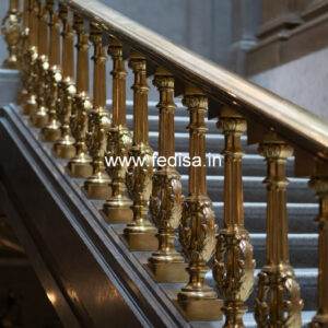 Modern Stair Railing Design With Steel No-30129