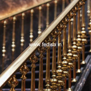 Stylish Railing Design For Duplex House No-30163