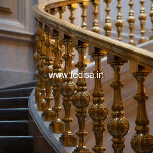 Latest Steel & Glass Railing Designs No-30322