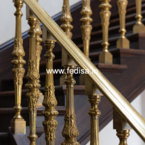 Wooden And Steel Railing Design Combination Ideas No-30605
