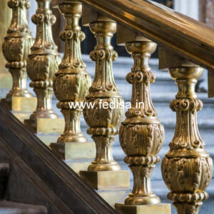 Modern Balcony Railing Design With Glass No-30816